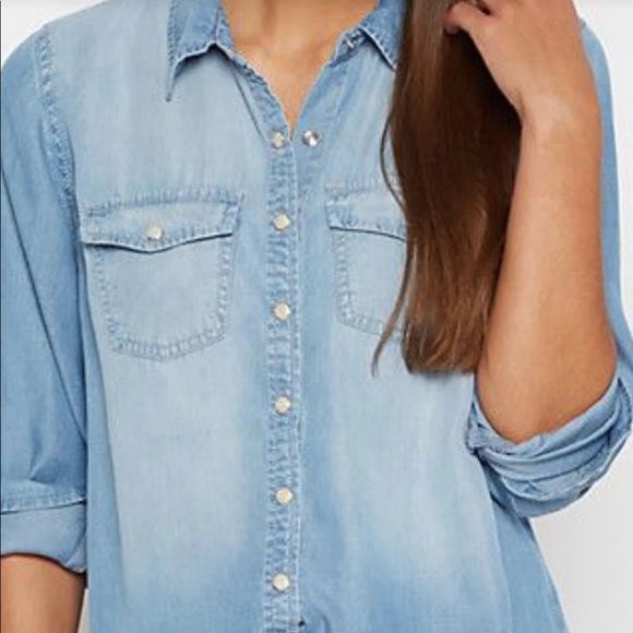 Wild Blue Tops - Jean Shirt